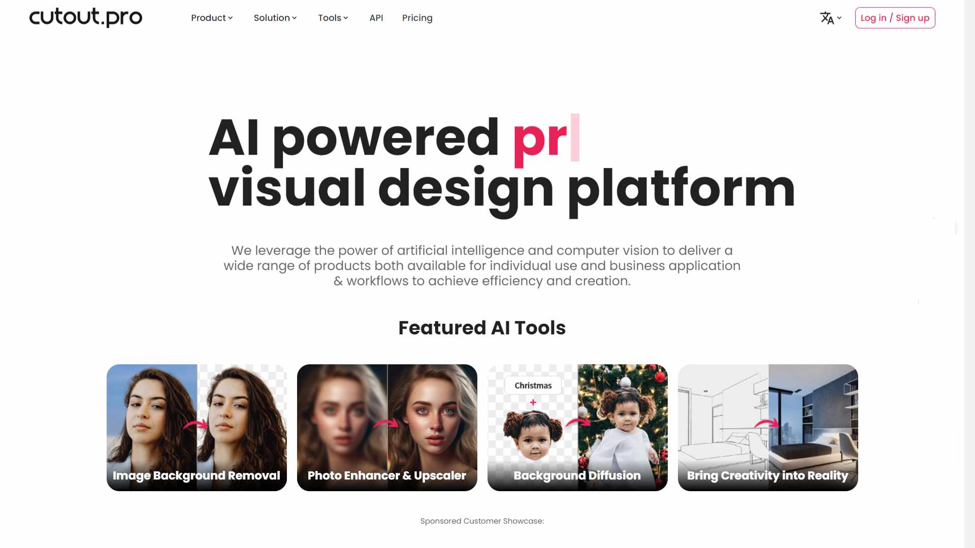 Cutout.Pro - the AI-powered visual design platform